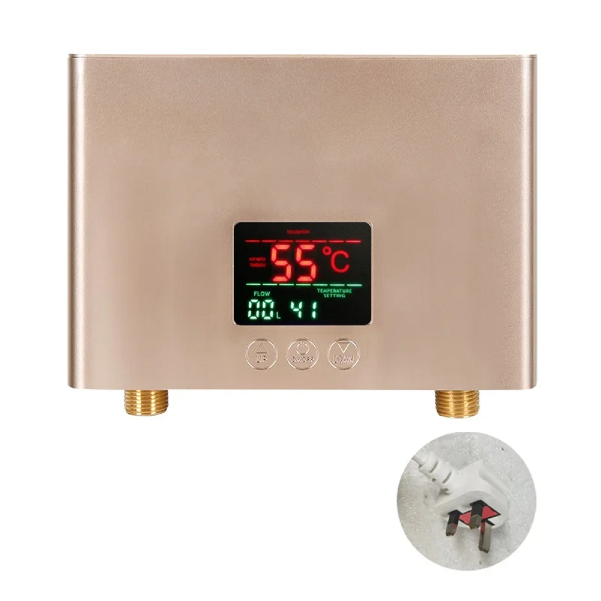 Tankless Instant Hot Water Heater with Remote