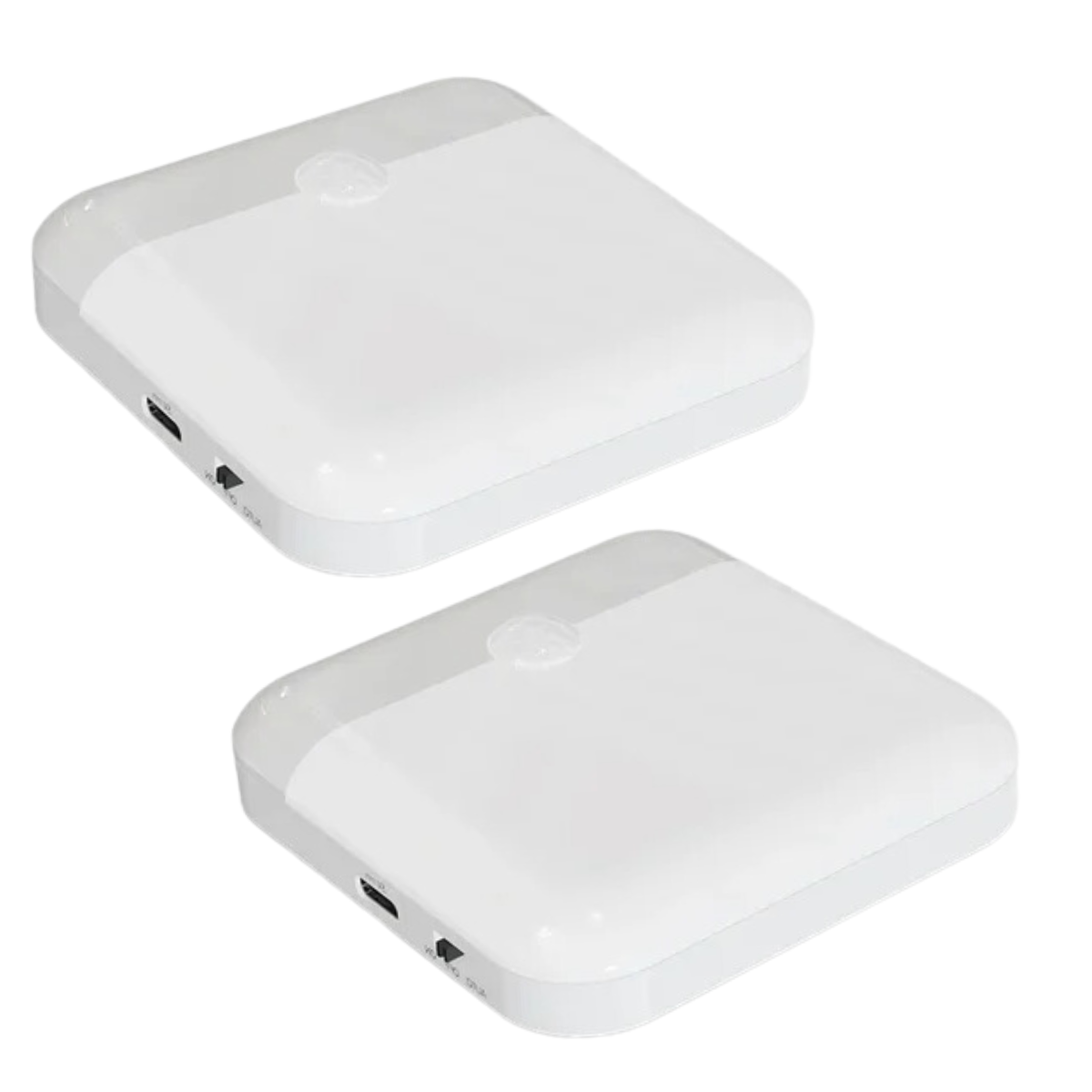 Motion Sensor Light LED Type-c Charging Square Lamp
