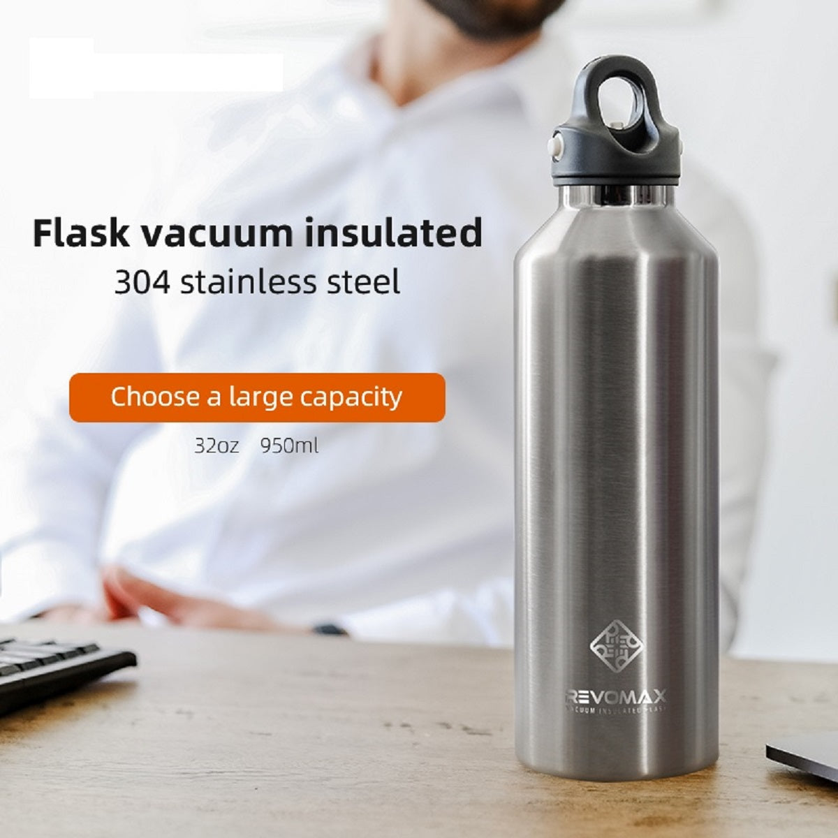 Stainless Steel Vacuum Insulated Water Bottle