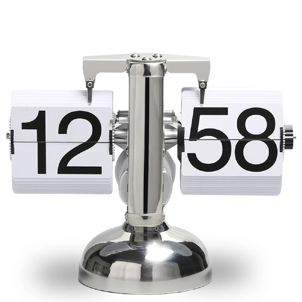 Vintage Design Auto Flip Desk Clock