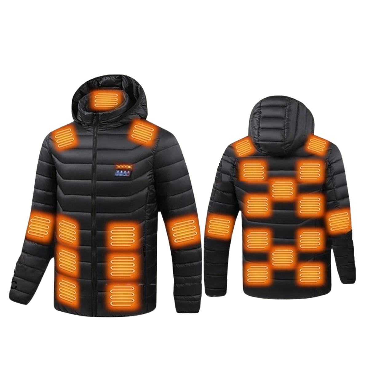 31-Zone Heated Jacket - USB Electric Thermal Winter Coat for Men & Women