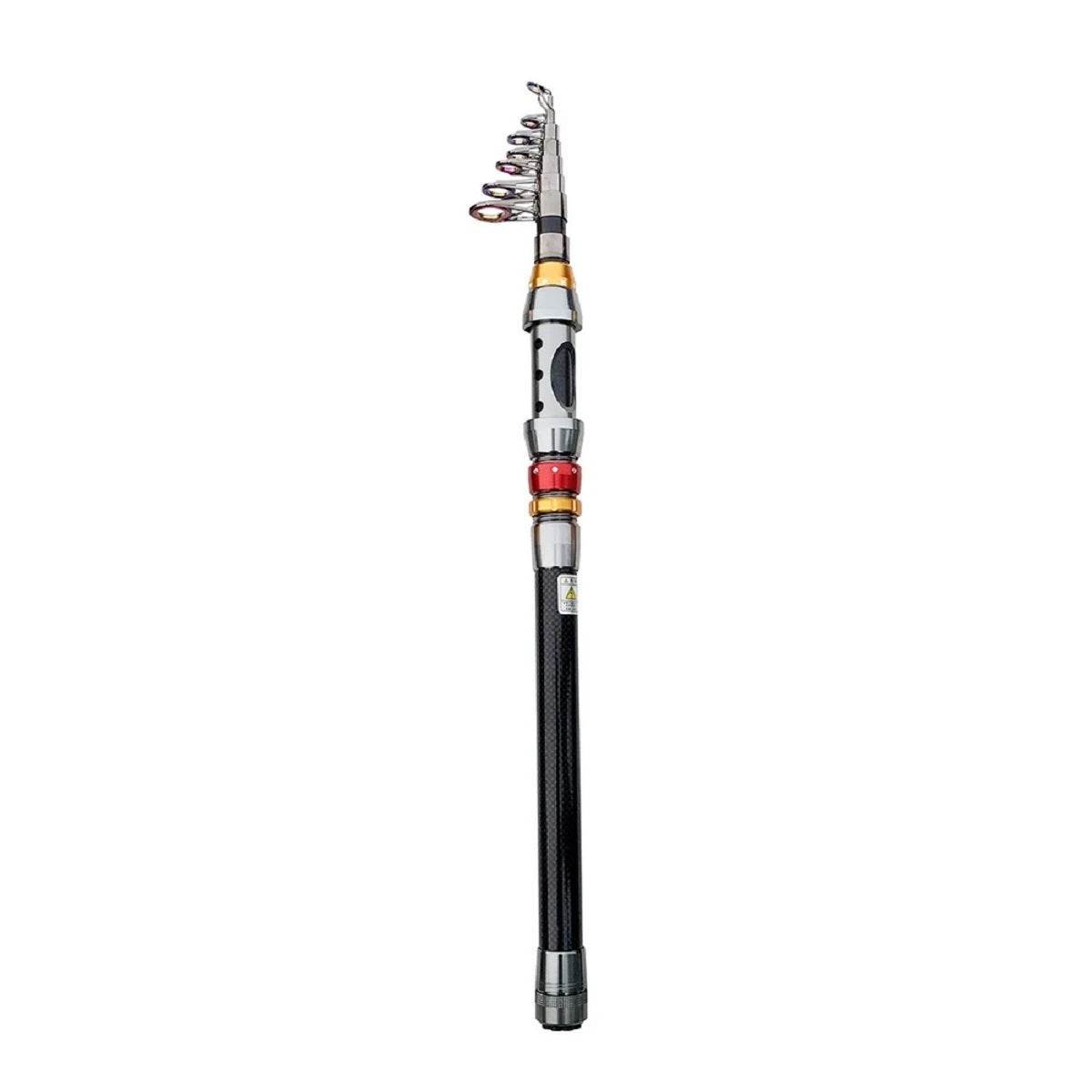 Carbon Fiber Telescopic Fishing Rod And Reel Combo - Super Hard Spinning Kit
