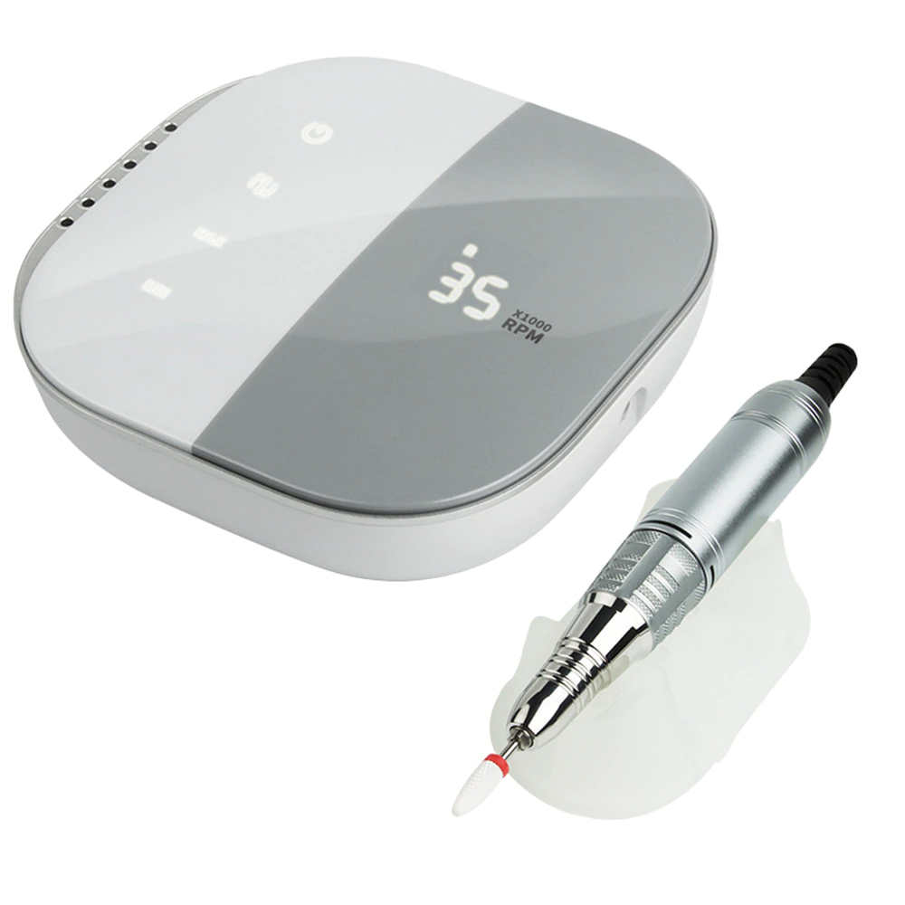 Professional Electric Nail Drill Smart and Light Touch Panel File Kit
