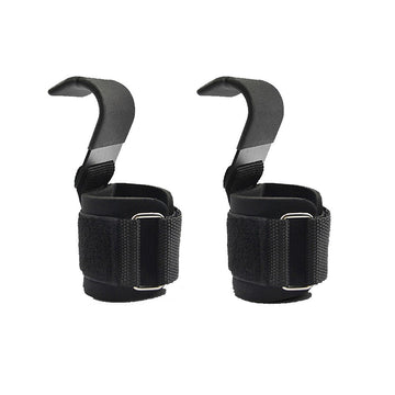 Gym Fitness Hook Weight Strap Pull-Ups Power Lifting Gloves