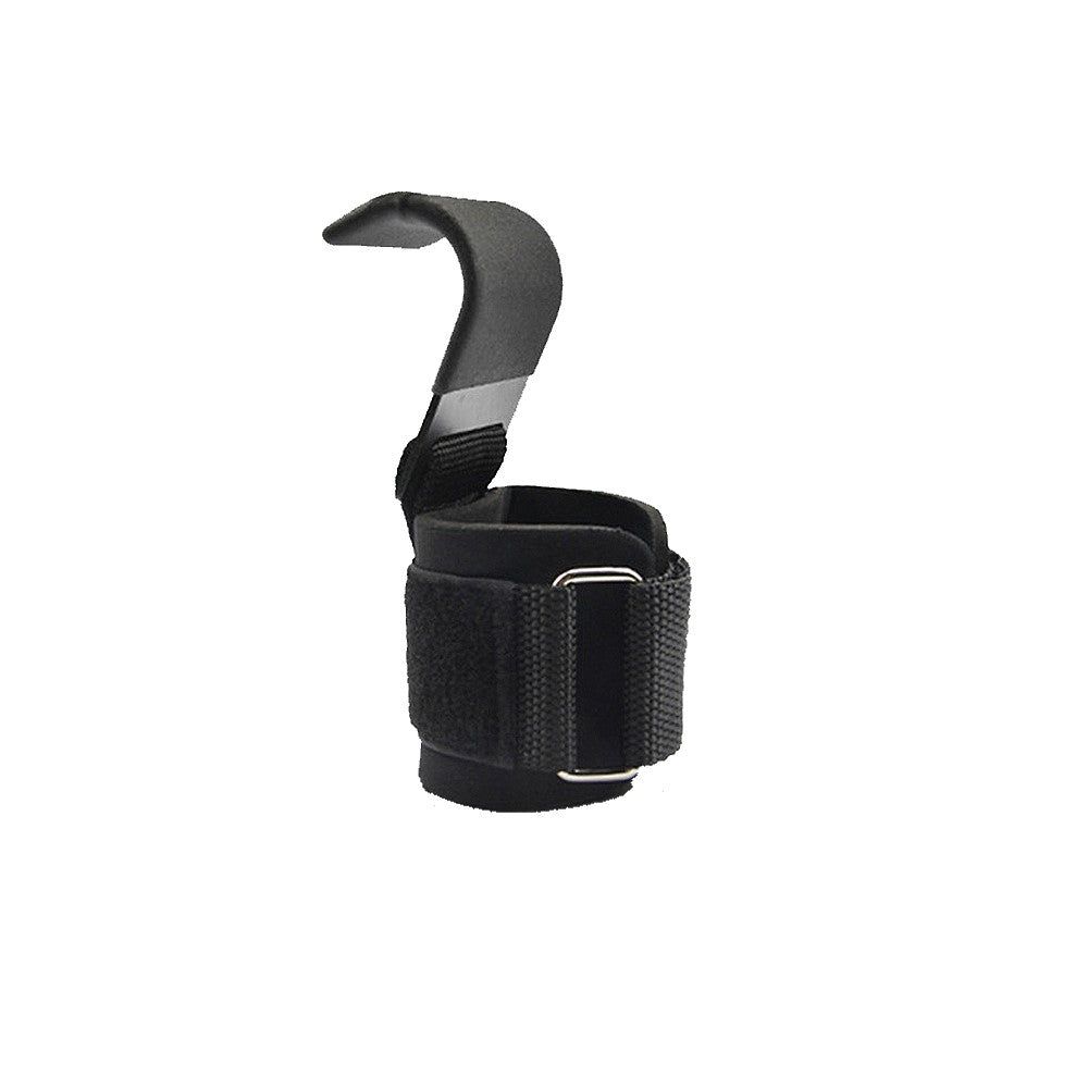 Gym Fitness Hook Weight Strap Pull-Ups Power Lifting Gloves