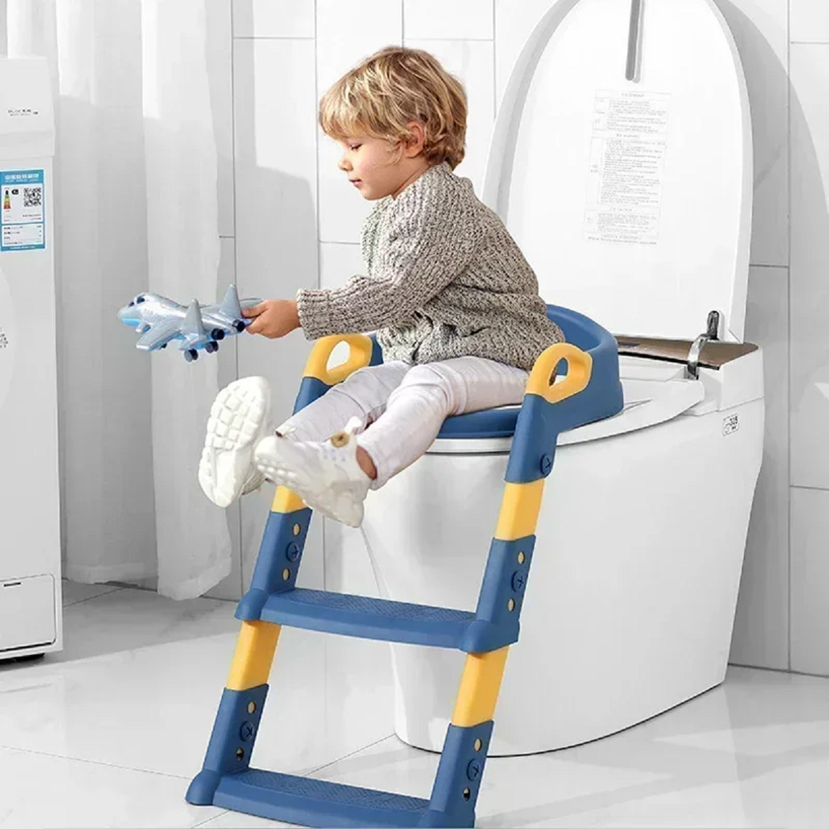 Toddler Toilet Seat with Step Stool Ladder