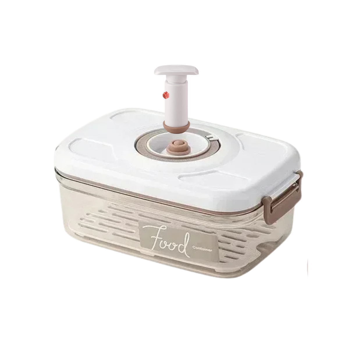 Large-Capacity Fresh-Keeping Vacuum-Sealed Food Storage Box with Pump