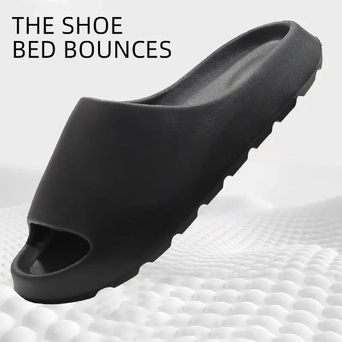 Platform Slides Slippers Non-Slip Soft Lightweight Shower Shoes
