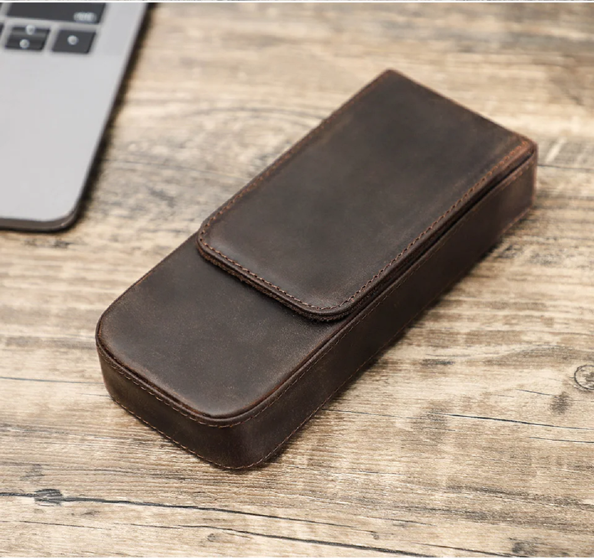 Genuine Leather Pen Case