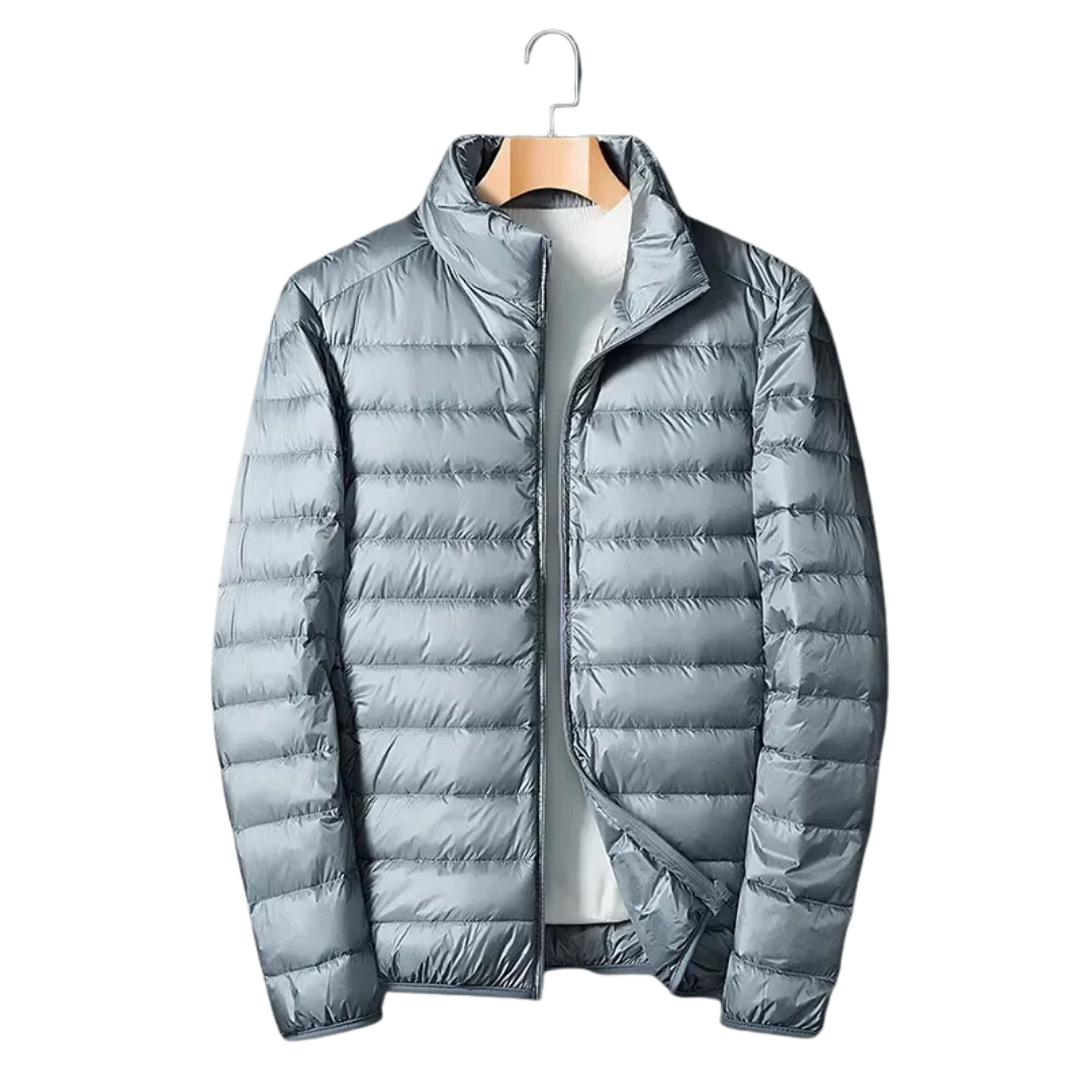 Men's Lightweight Packable Hooded Puffer Jacket