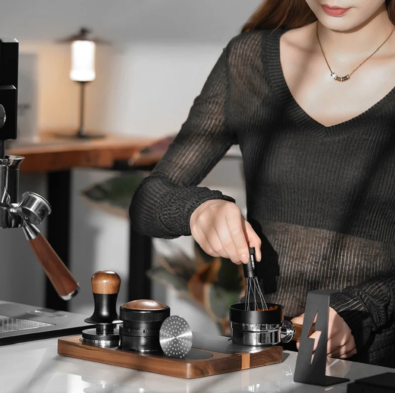 Distribution Needle Espresso Stirrer with Magnetic Stand