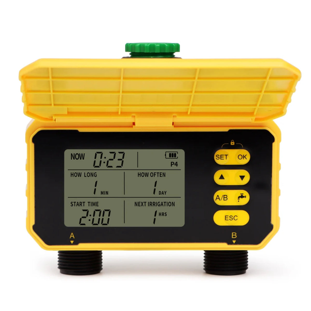 Solar App-Control Irrigation Timer - Automatic 1/2-Outlet Watering