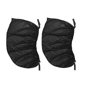 2 Pcs Universal Car Sun Shade Curtain Window Cover UV Protection