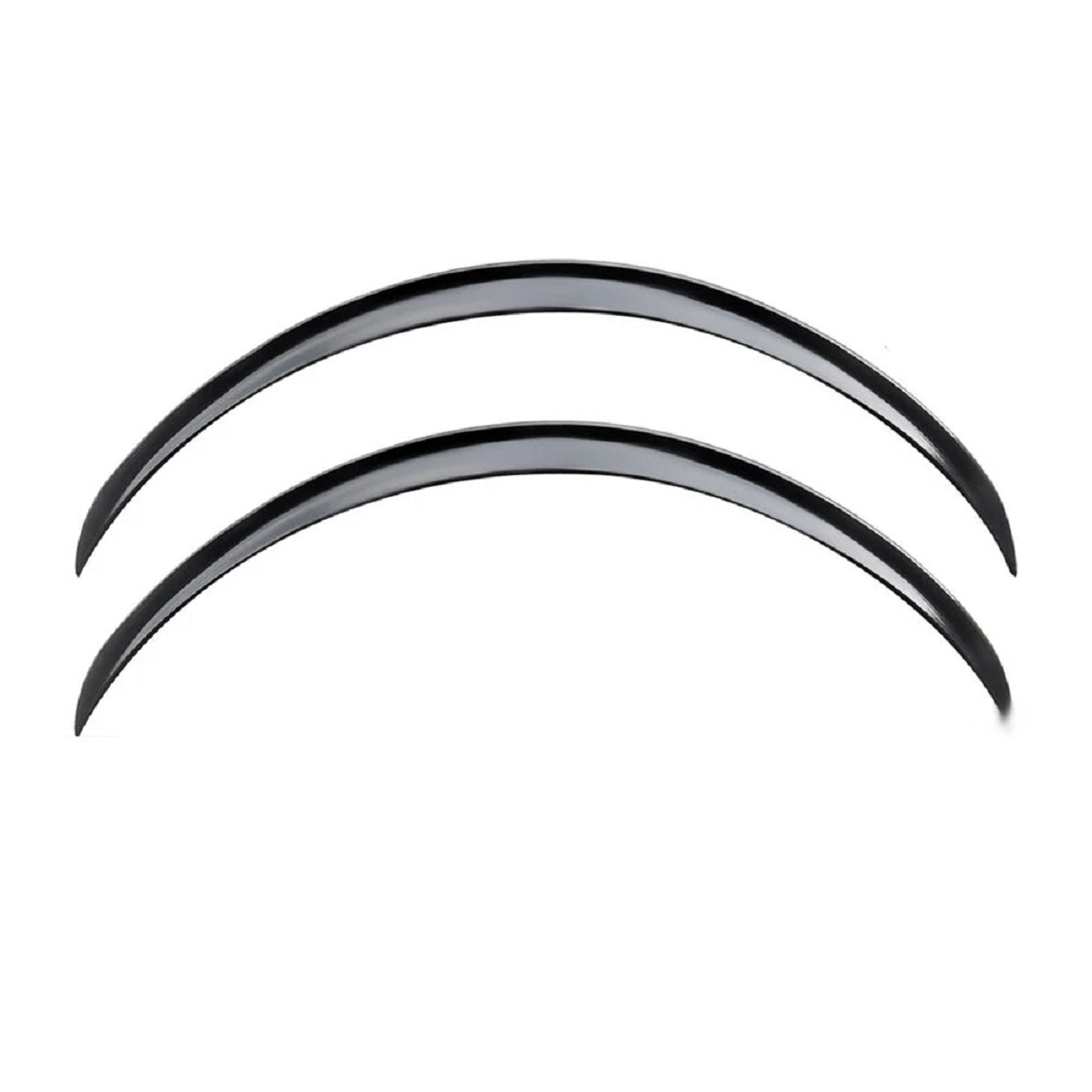 2 Pcs Car Wheel Fender Trim - Tire Eyebrow Protector Strips