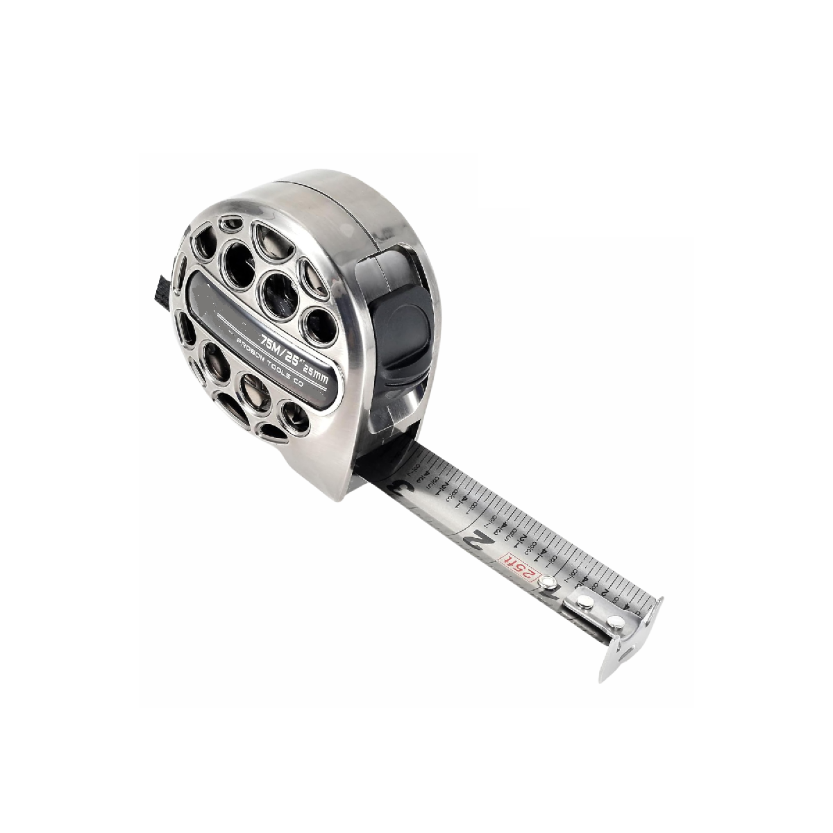 Metric Tape Measure - Stainless Steel Retractable Ruler Anti-Corrosion Hollow Design Tool