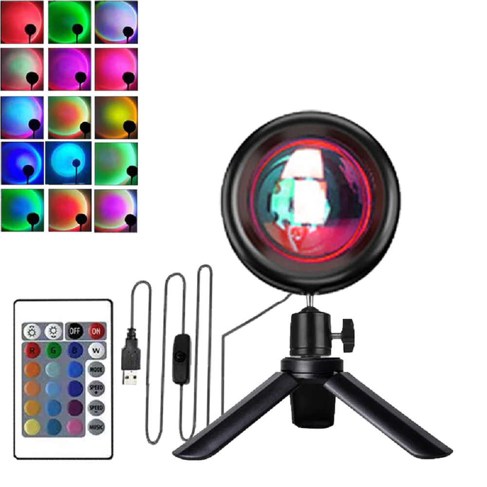 Sunset Projector Lamp Atmosphere Night Light