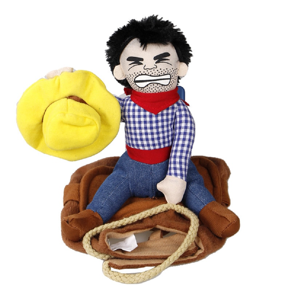 Novelty Halloween Dog Costumes Pet Cowboy Jacket Coats for Dogs