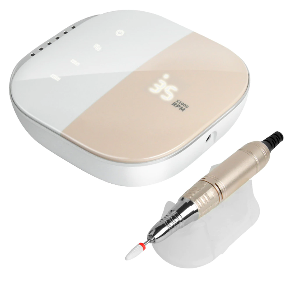 Professional Electric Nail Drill Smart and Light Touch Panel File Kit