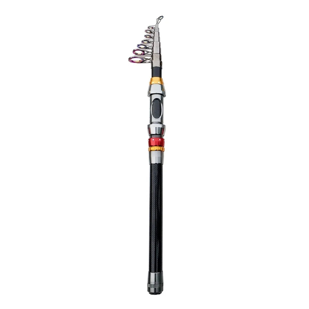 Carbon Fiber Telescopic Fishing Rod And Reel Combo - Super Hard Spinning Kit