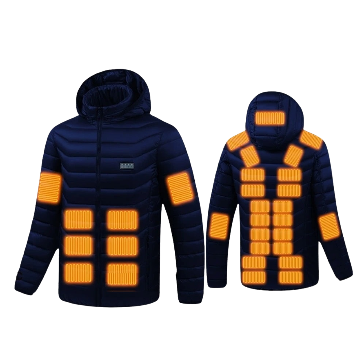 31-Zone Heated Jacket - USB Electric Thermal Winter Coat for Men & Women