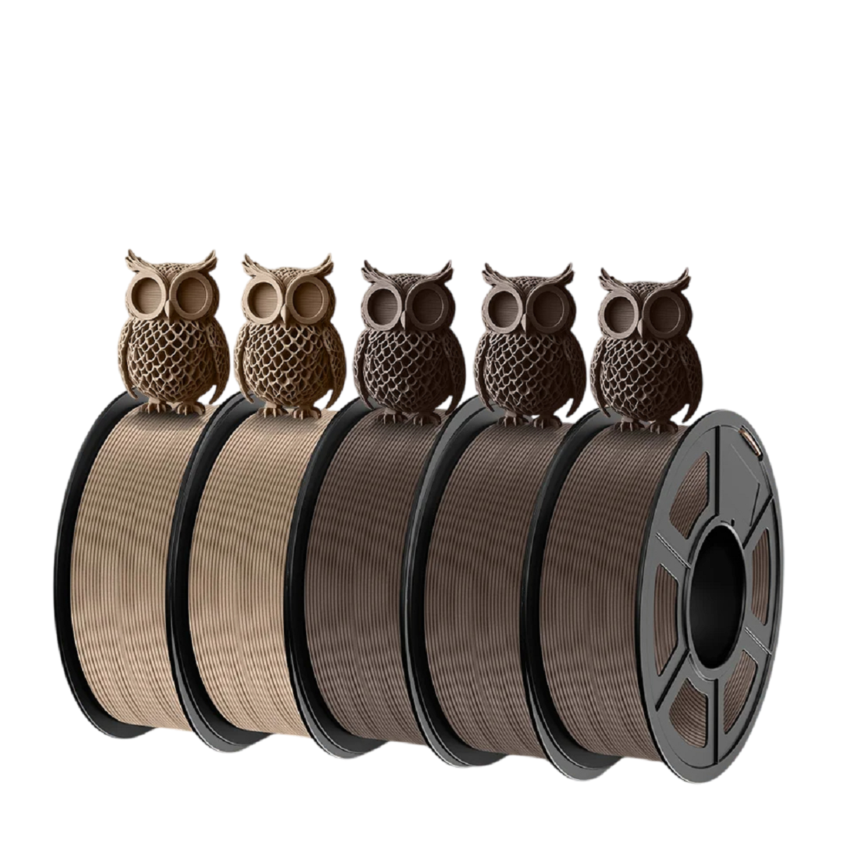 Pla Wood Filament - 0.07 in Fibres for Fdm 3D Printers