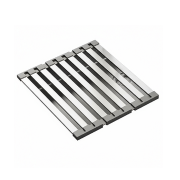 Stainless Steel Sink Drain Rack - Foldable Dish Basket