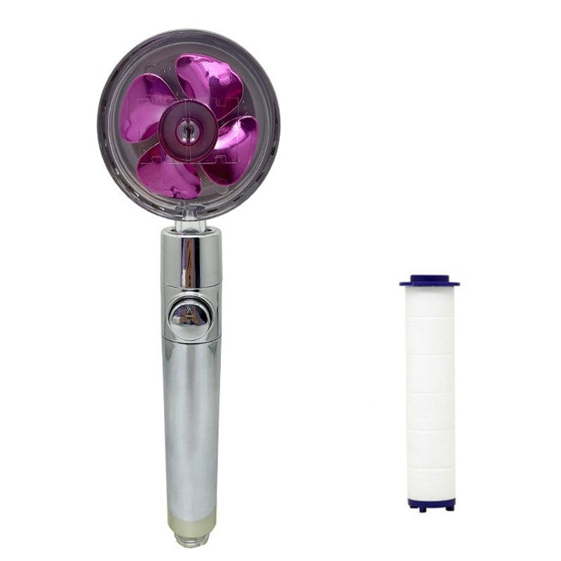 360 Rotated Rainfall Shower Head High Pressure