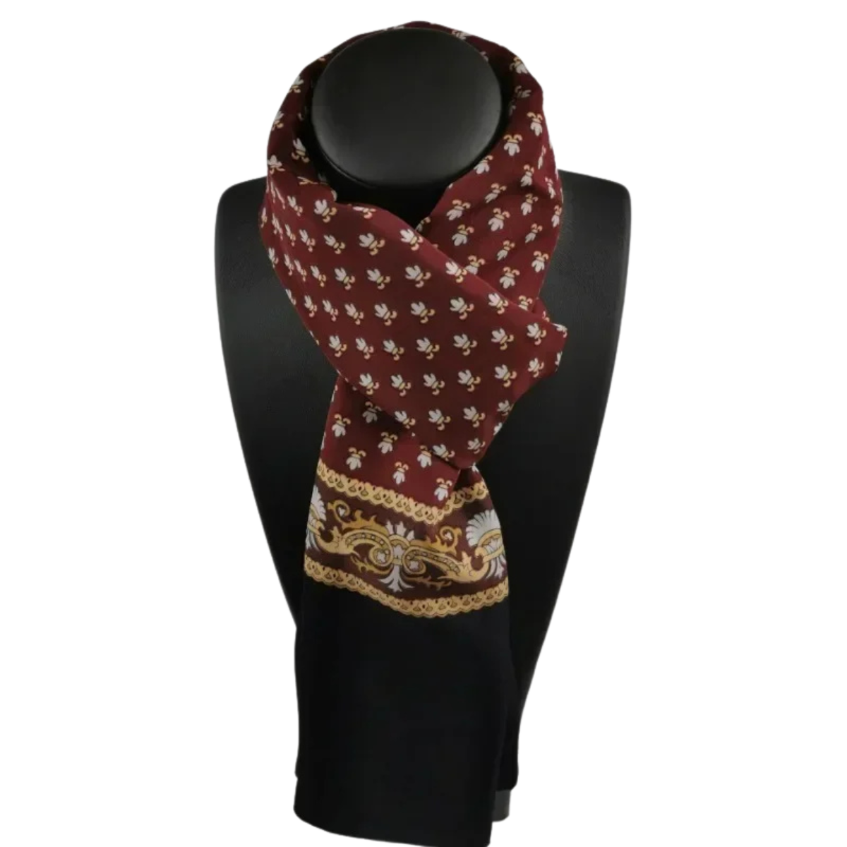 Winter Luxury Silk Scarf Plaid Warm Scarves for Men and Women