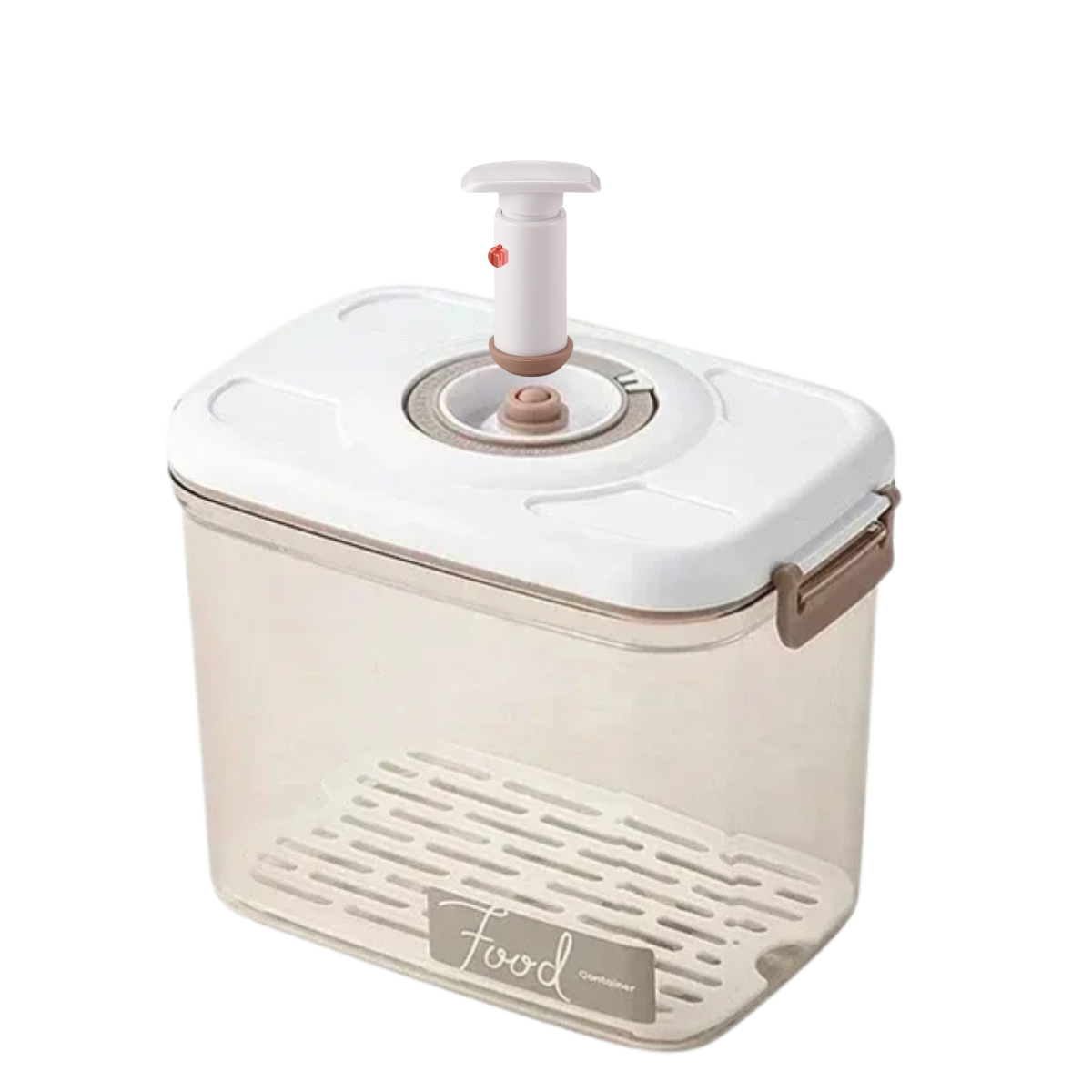 Large-Capacity Fresh-Keeping Vacuum-Sealed Food Storage Box with Pump