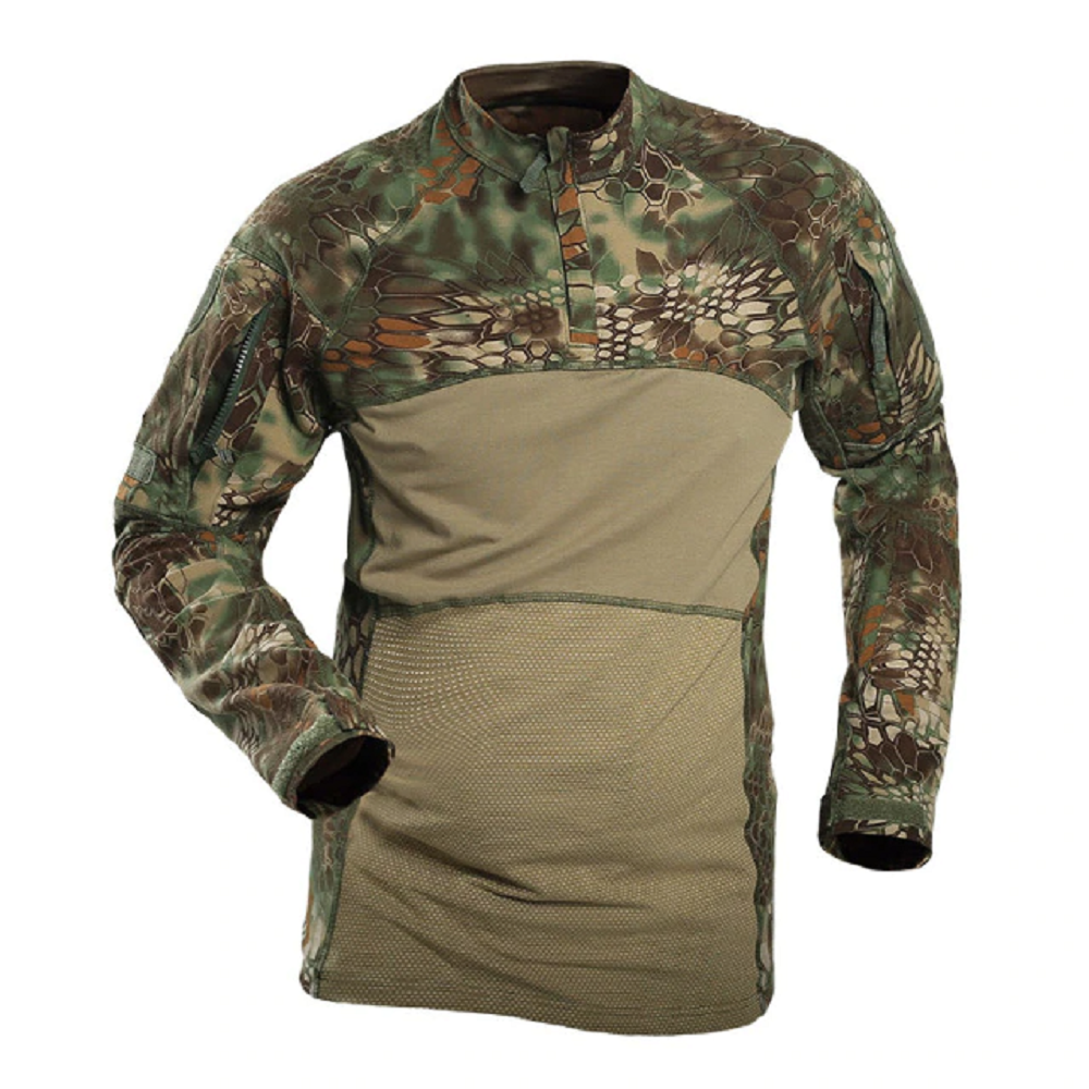 Men's Gear Tactical Combat Shirt Cotton Military