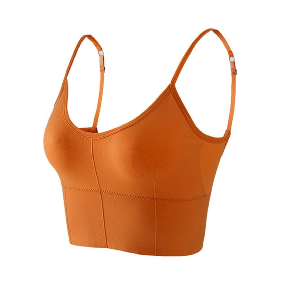 Women's Seamless Bralette Low Back Bra