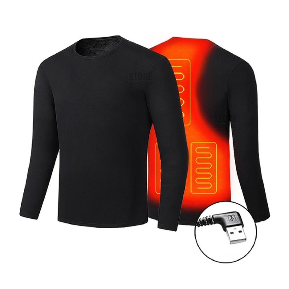 Electric Heated Winter Thermal Underwear Set