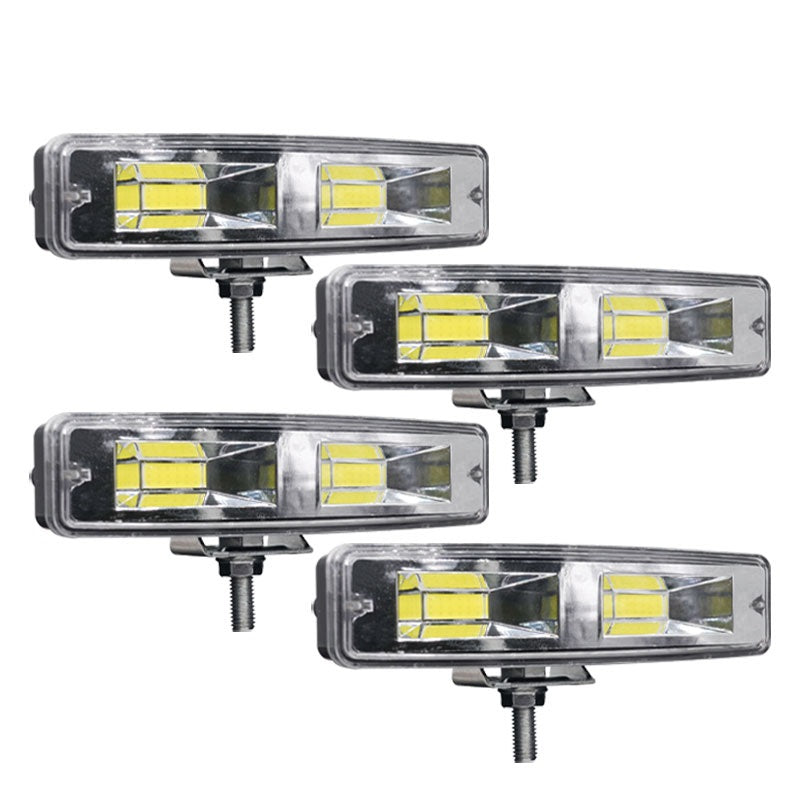Side Shooter Dual Color Strobe Cree Pods