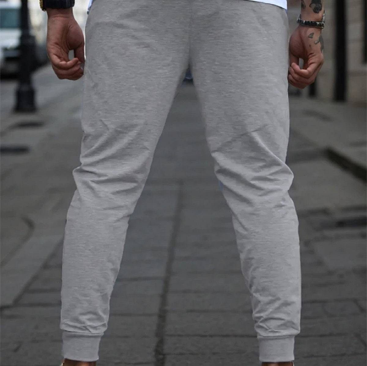 Men's Summer Joggers - Breathable Fitness and Running Sweatpants
