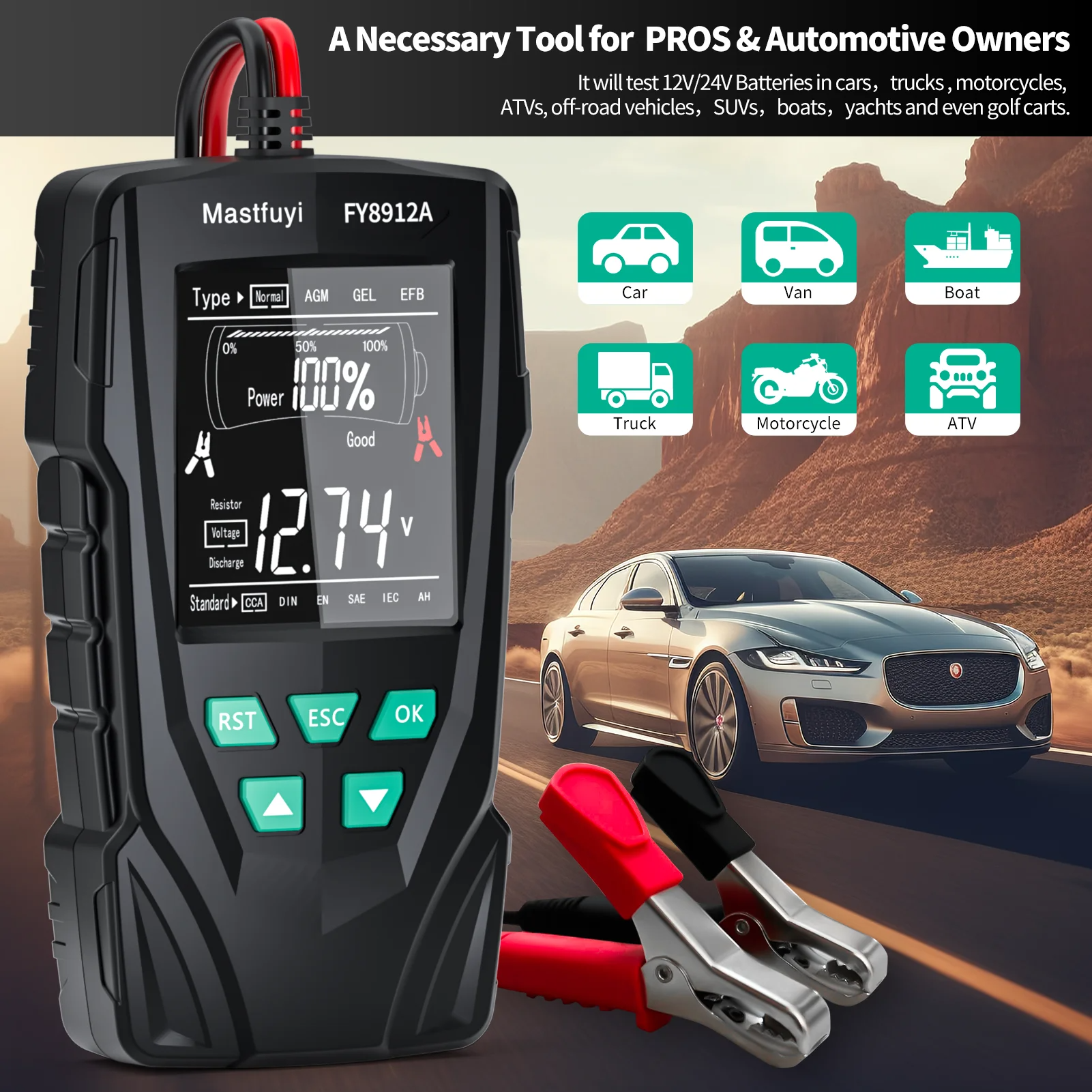 Car Battery System Tester