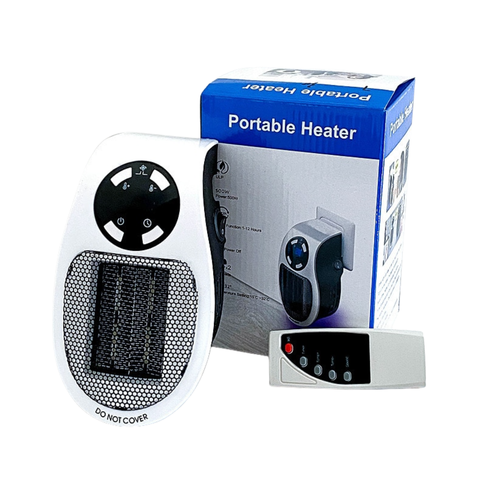 Portable Electric Space Heater Remote Warmer Machine