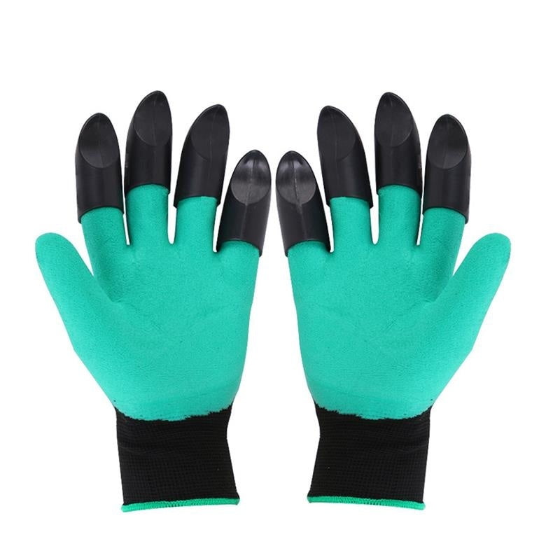 Breathable & Waterproof Garden Gloves with Claws for Planting