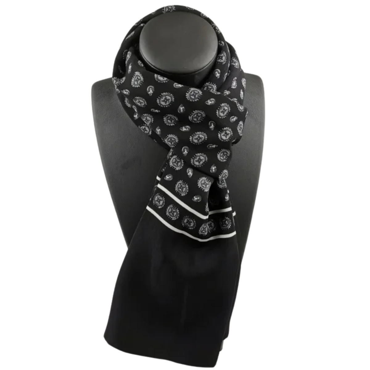Winter Luxury Silk Scarf Plaid Warm Scarves for Men and Women