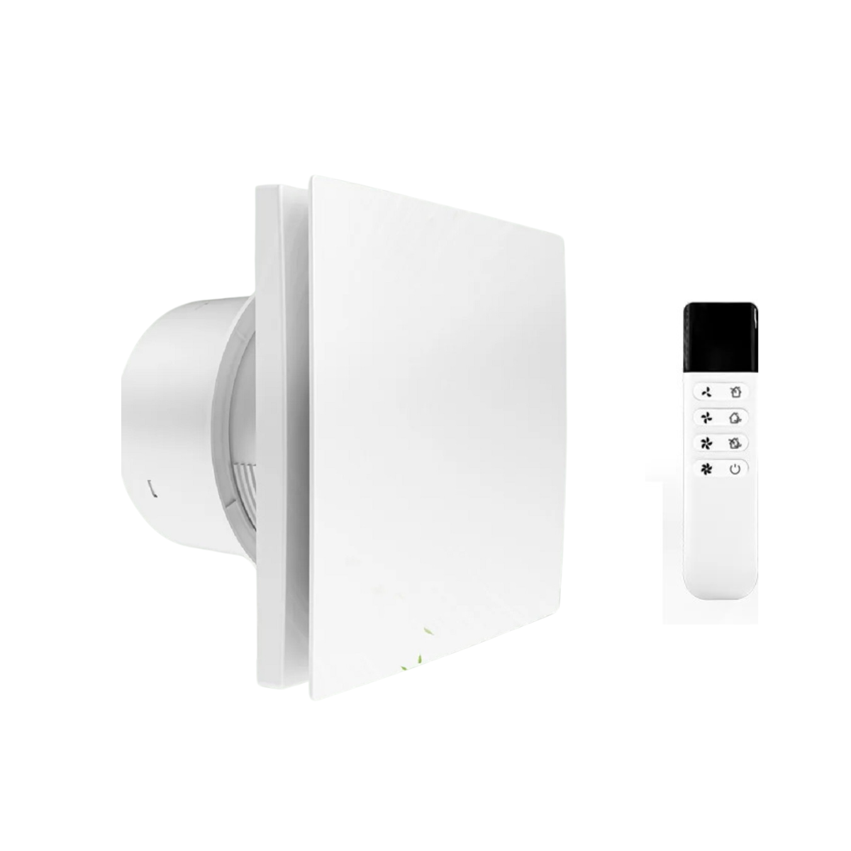 Reversible Exhaust Fan - Wall-Mount Ventilation with Remote