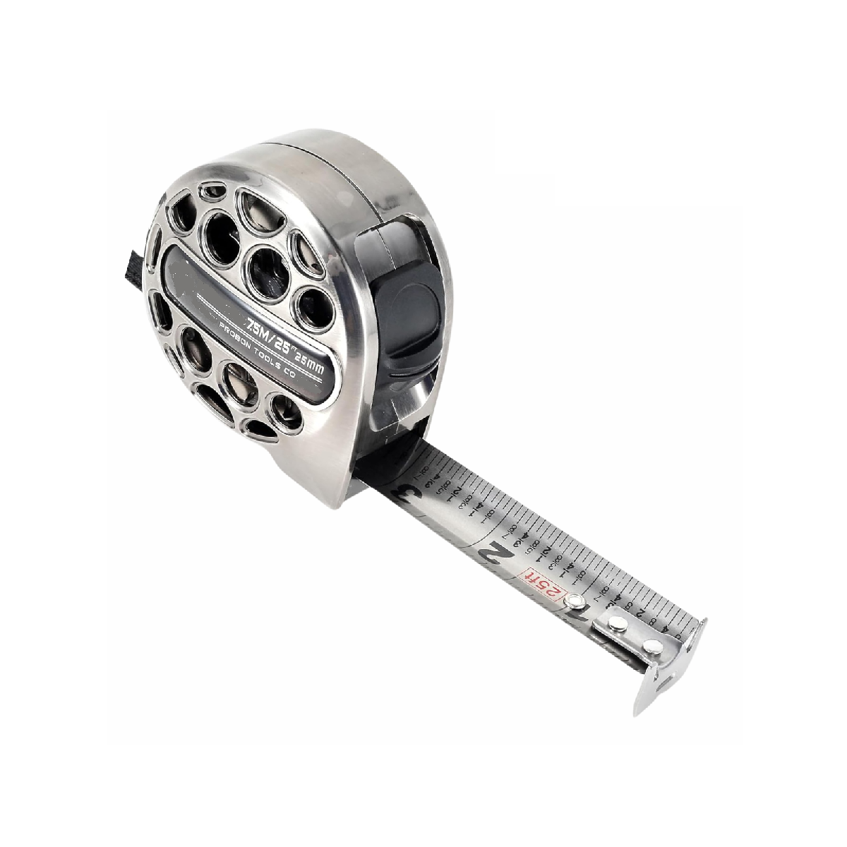 Metric Tape Measure - Stainless Steel Retractable Ruler Anti-Corrosion Hollow Design Tool