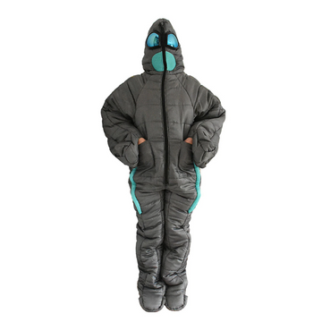 Alien Warm Fiber Wearable Sleeping Full Body Bag