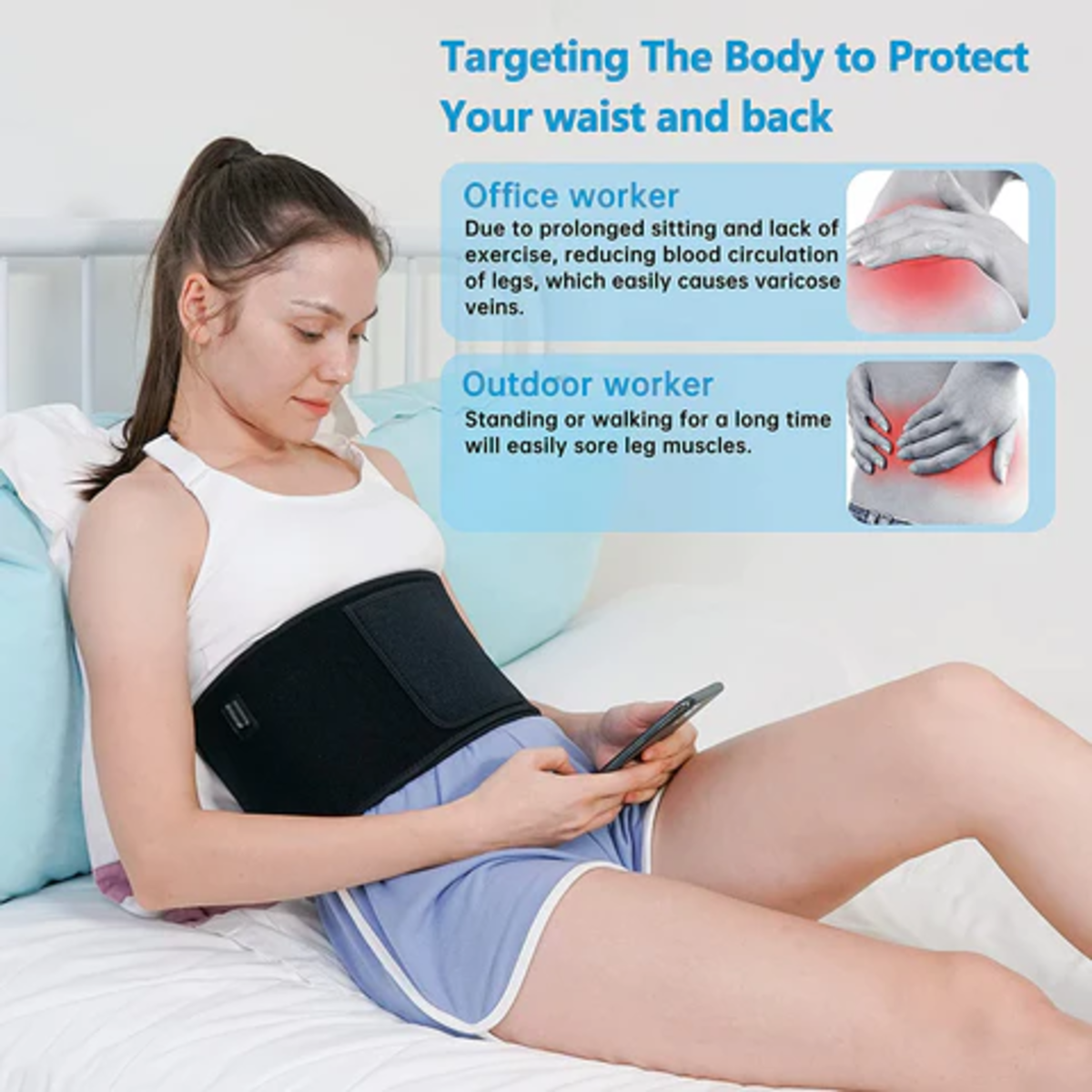 Red &infrared LED Light Therapy Belt