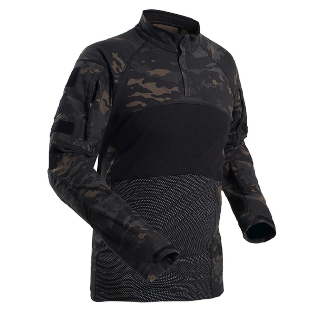 Men's Gear Tactical Combat Shirt Cotton Military