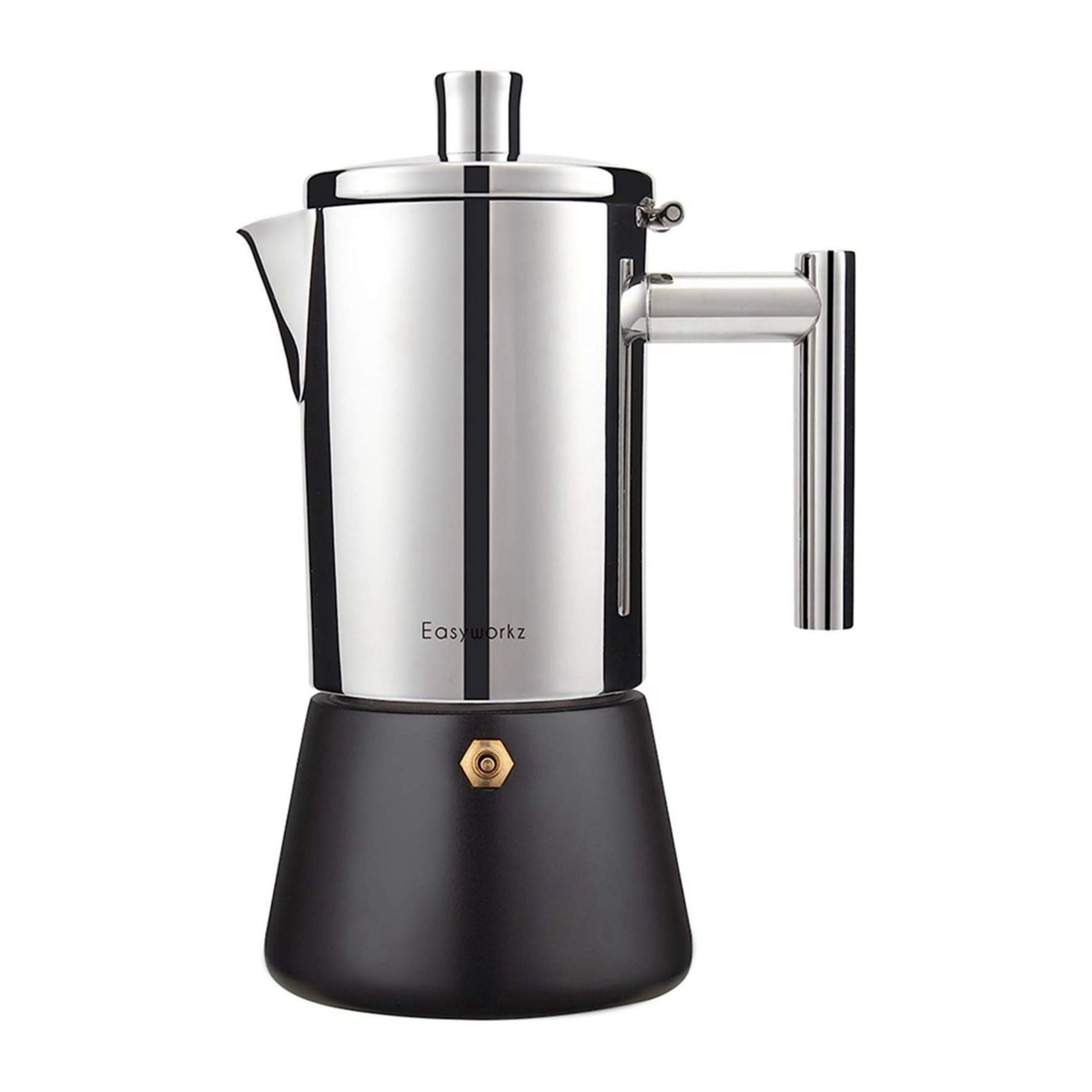 Stovetop Espresso Maker Stainless Steel Coffee