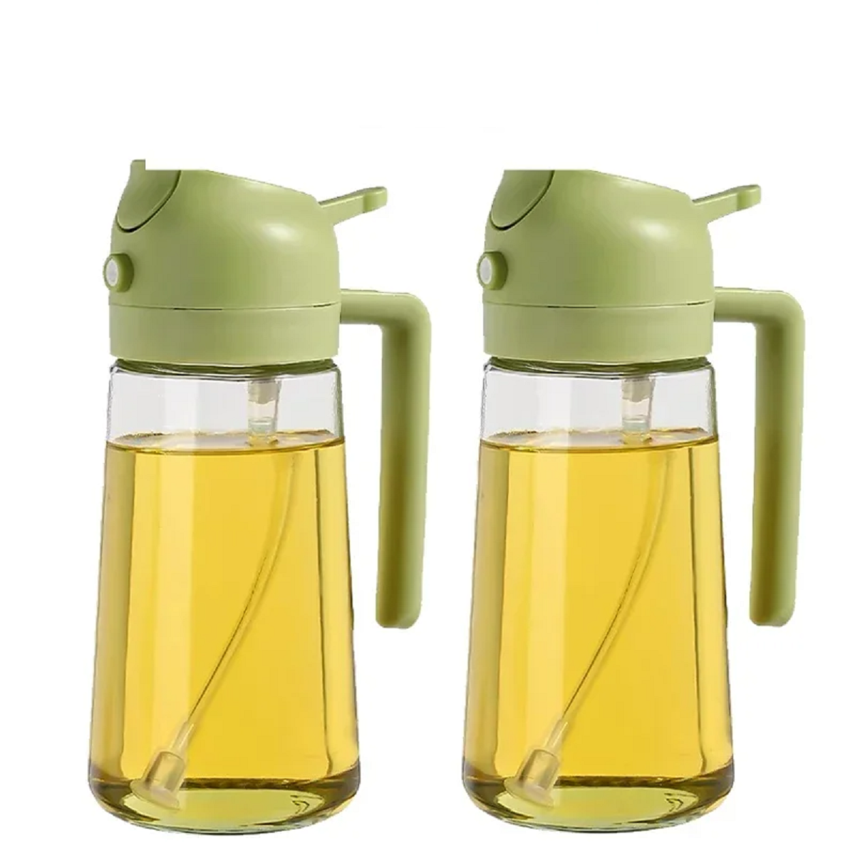 2 in 1 Glass Oil Sprayer and Dispenser