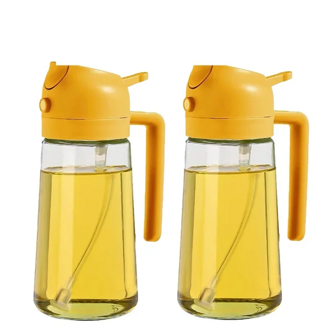 2 in 1 Glass Oil Sprayer and Dispenser