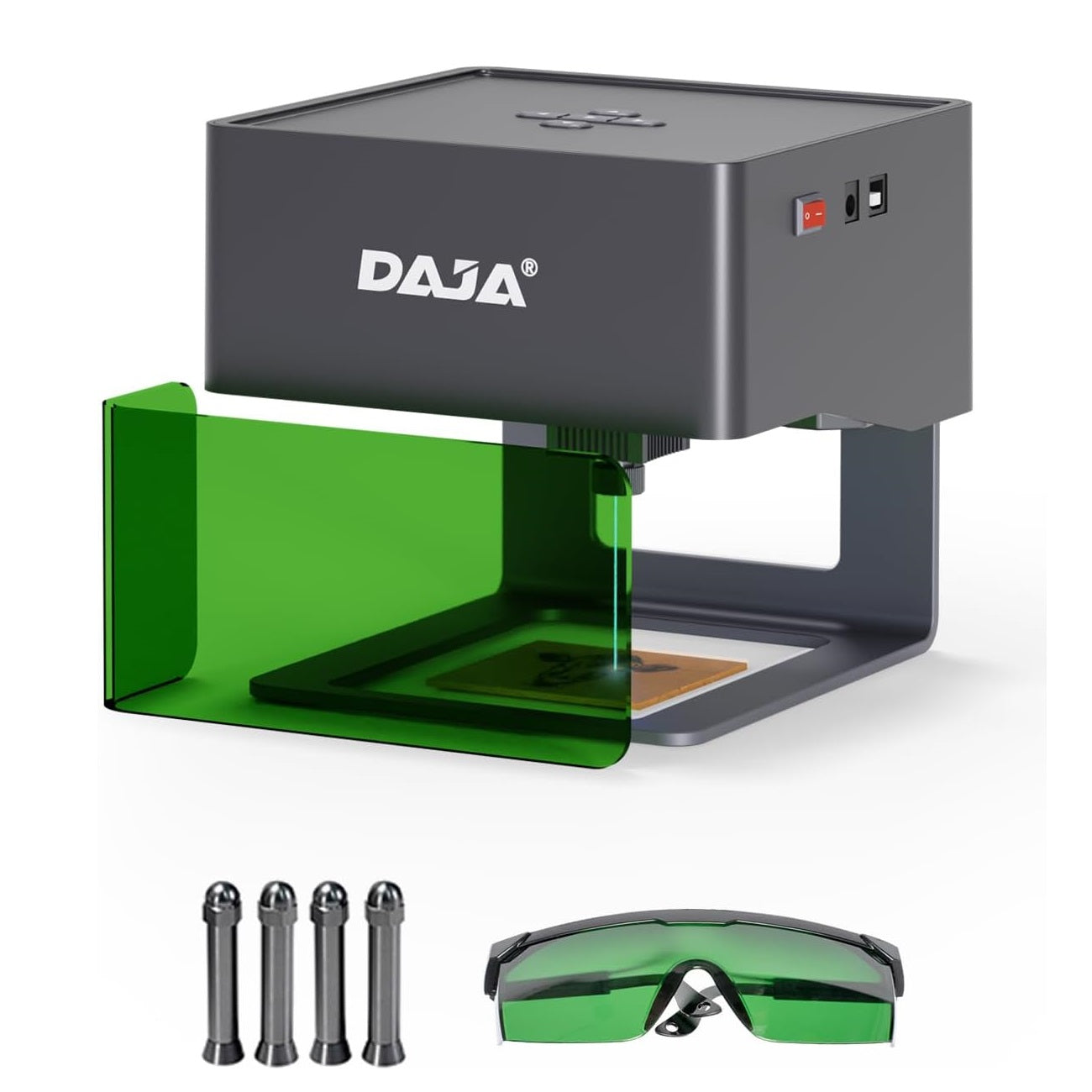 Mini Portable Laser Engraver - DIY Bluetooth Machine for Wood and Leather