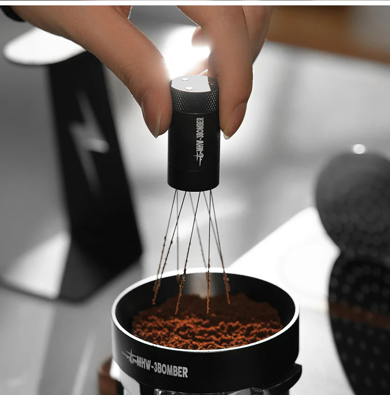 Distribution Needle Espresso Stirrer with Magnetic Stand