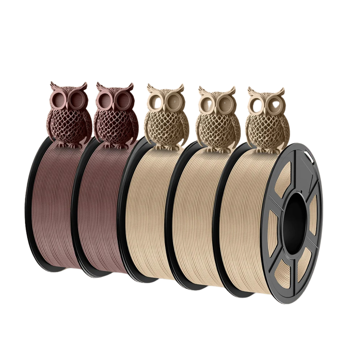 Pla Wood Filament - 0.07 in Fibres for Fdm 3D Printers