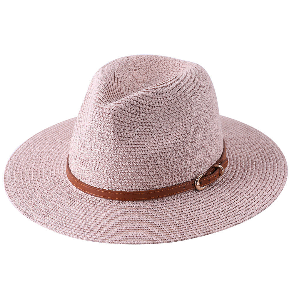 Pineapple & Star Unisex Straw Fedora Trilby Beach Sun Hat